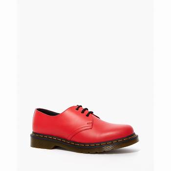 Dr Martens Férfi 1461 Smooth Bőr Oxford Cipő Piros